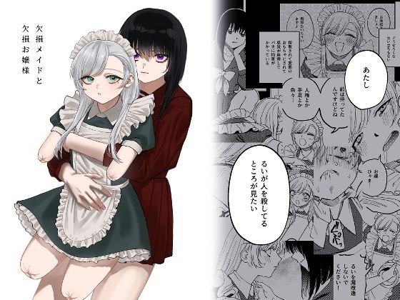 欠損メイドと欠損お嬢様 メイン画像