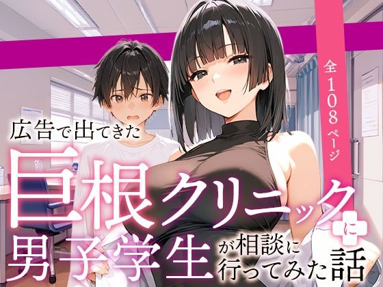 広告で出てきた巨根クリニックに男子学生が相談に行ってみた話 メイン画像